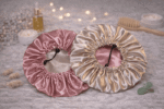 Bonnet de nuit Maeva Queen Rose Gold et Champagne