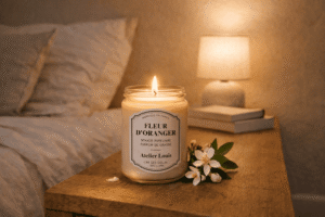 Bougie Atelier Louis à la fleur d'oranger