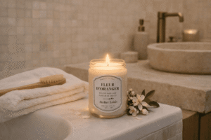 Bougie Atelier Louis à la fleur d'oranger