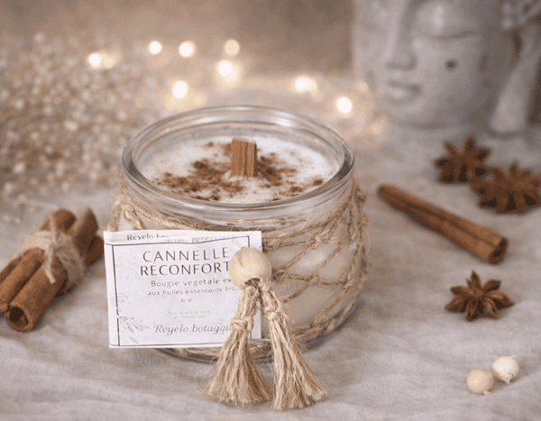 Bougie Reyelo cannelle réconfort