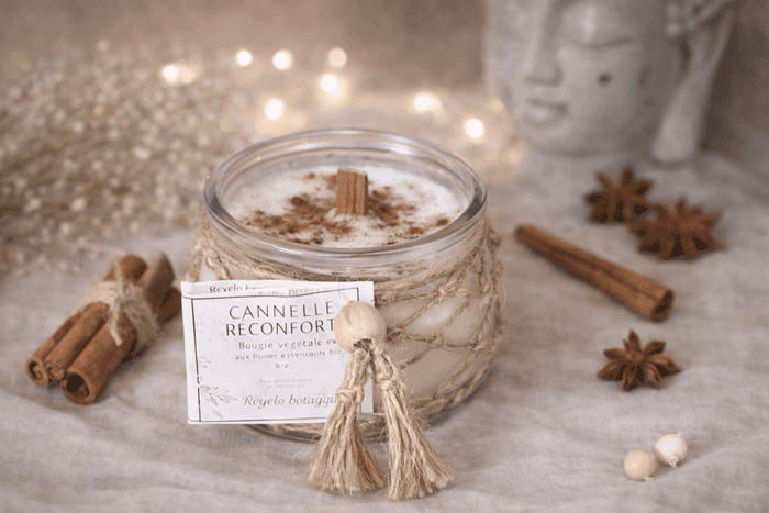 Bougie Reyelo cannelle réconfort