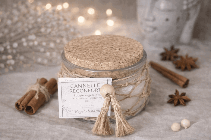 Bougie Reyelo cannelle réconfort